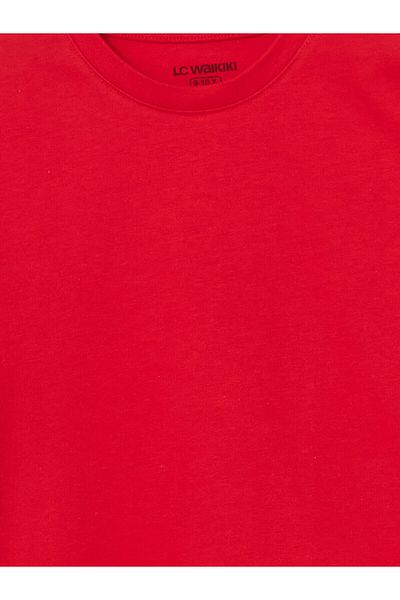 LC Waikiki LCW Kids Crew Neck για κορίτσια Crop T-shirt