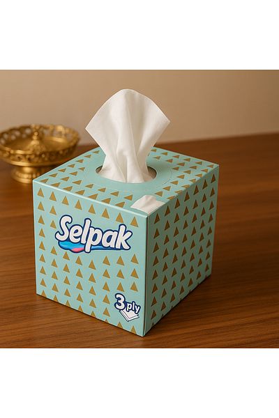 Selpak New 48' Box Wipes Boutique