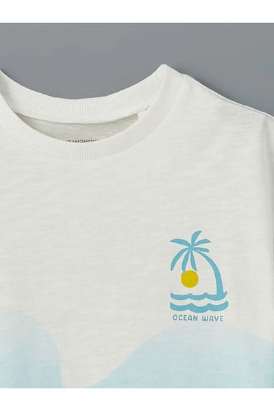 LC Waikiki Tricou bărbătesc din bumbac pieptănat cu gât crew