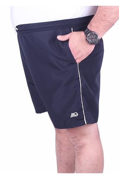 Starbattal Plus Size Classic Swim Shorts 23677 Navy Blue
