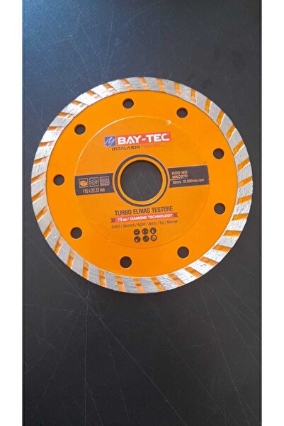 Genel Markalar Baytec Turbo Elmas Testere 115 Mm Mk0270