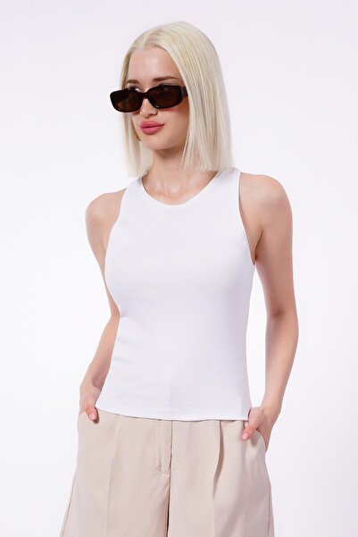Seeh White Basic Strap Women's Undershirt Sh253