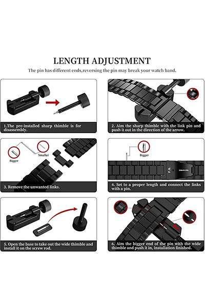 Choice Titanium Orange For Samsung Galaxy Ultra 47mm Stainless Steel Strap No Gaps Men Bracelet
