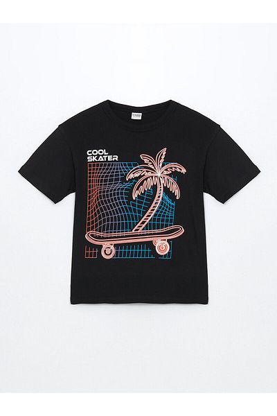LC Waikiki Tricou de bază pentru fetiță cu decolteu