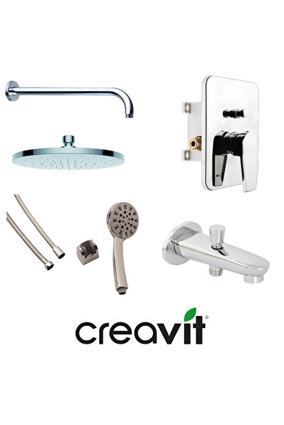 Creavit Ankastre Duş Seti DAC4600 + A12 + SH330 + A08 + SH116