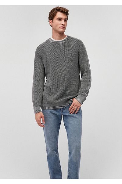 Mavi Crew Neck Gray Sweater Slim Fit / Slim Fit 070767 -34314