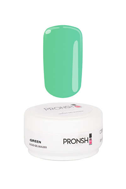 Pronsh Builder Jel 30ml Green , Yeşil , Uv/led Protez Tırnak Jeli