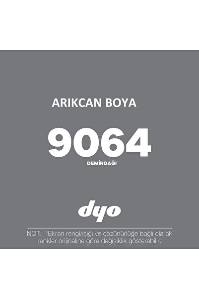 Dyo Dinamik Silikonlu Silinebilir Ipek Mat Iç Cephe Duvar Boyası 9064 Demirdağı 15 Lt