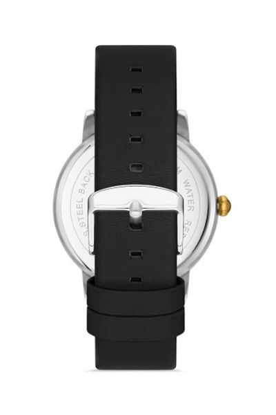 FERRO Black Leather Cord Men's Wrist Watch F11050B-D