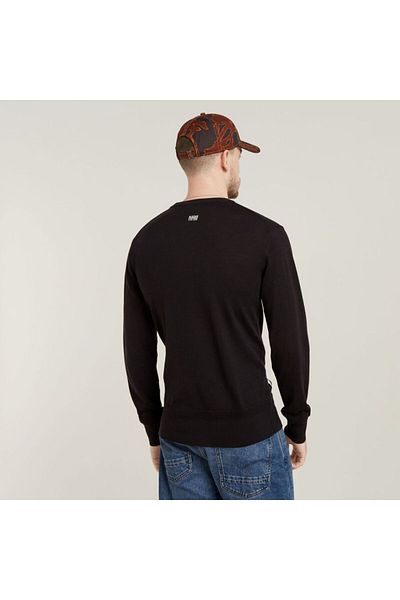 G-STAR RAW Стилен суичър с яка от трико