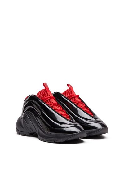 Diesel Pantofi negri pentru femei - Model S-D-Runner X