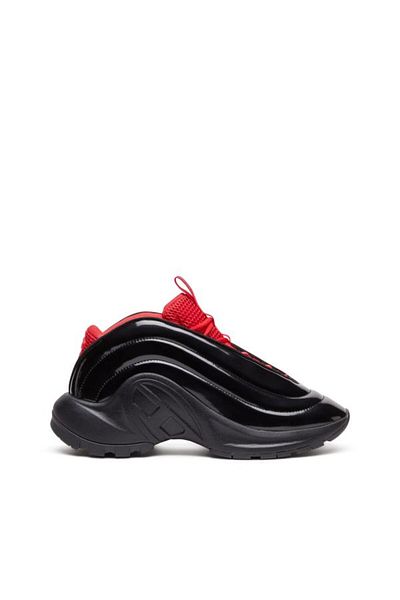 Diesel Pantofi negri pentru femei - Model S-D-Runner X