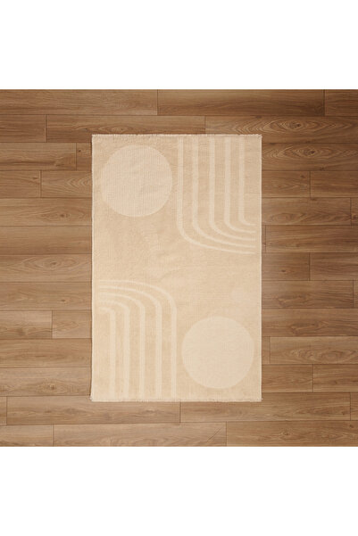 Evidea Soft Cobbler Dekoratif Halı - Bej - 120x180 cm