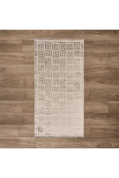 Evidea Soft Silva Halı - Gri - 80x150 cm