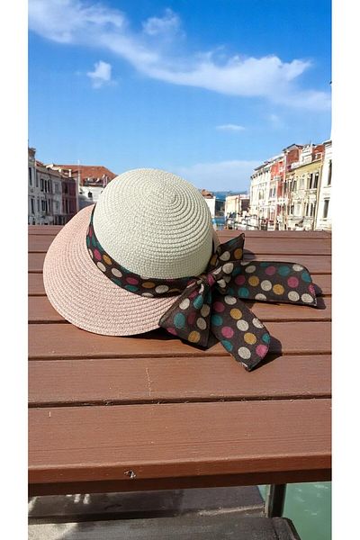 Deeplively Women's Straw Hat Summer Beach Hat Premium Quality - Foldable - Adjustable to Head