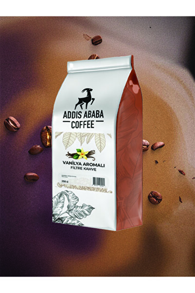 Addis Ababa Coffee Vanilyalı Filtre Kahve 250 Gr.