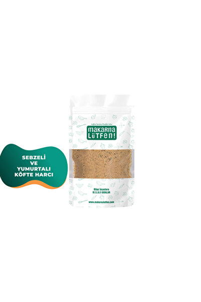 Makarna Lütfen Sebzeli ve Yumurtalı Köfte Harcı 180 gr