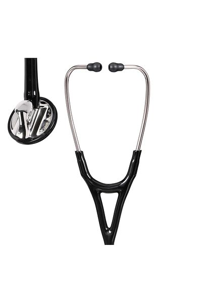 Littmann 3M Littmann Master Cardiology Stethoscope, 2160, Stainless Steel Chestpiece, 27" Black Tube