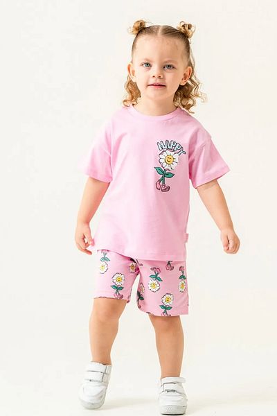 e-çocuk Happy Papatya 2 Piece Girl's Suit 4850