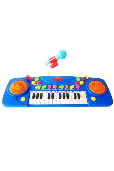 Salamandra Jucarie Orga electronica cu microfon, SALAMANDRA KIDS®