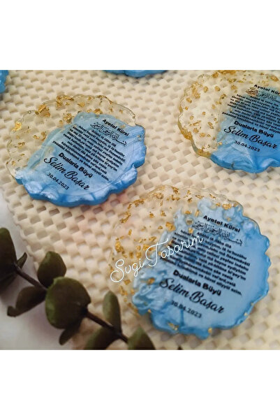 sevgiliatolyemm mutluluk getirmesi dileğiyle İsimli-dualı Bebek Magnet 10 Adet Doğum Günü Mevlüt Baybshower Hediyelikleri