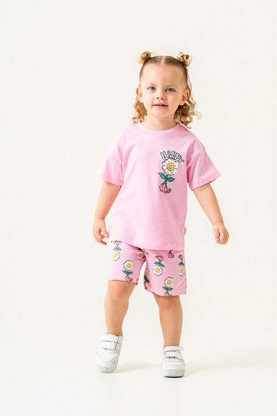 e-çocuk Happy Papatya 2 Piece Girl's Suit 4850