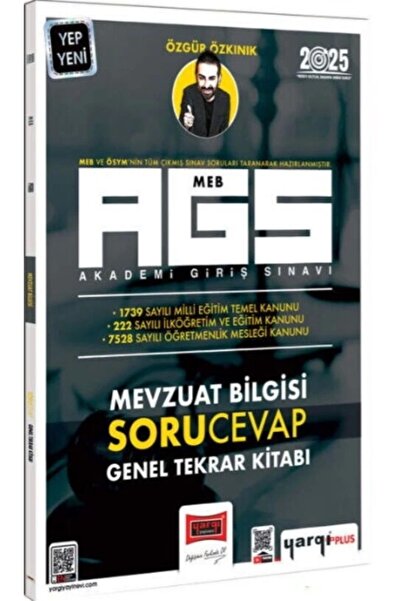 Yargı Yayınları Yargı 2025 Meb-ags Mevzuat Bilgisi Soru Cevap Genel Tekrar Ki...