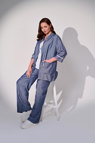 DE WHITES Plus Size Double Pocket Sports Jacket