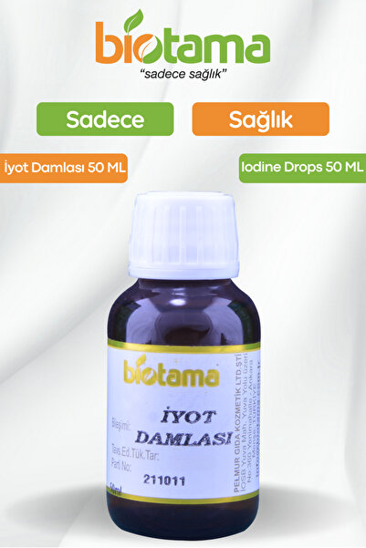 Biotama İyot Damlası 50 ml