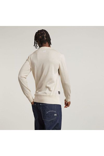 G-STAR RAW Κομψό φούτερ με γιακά πλεκτά