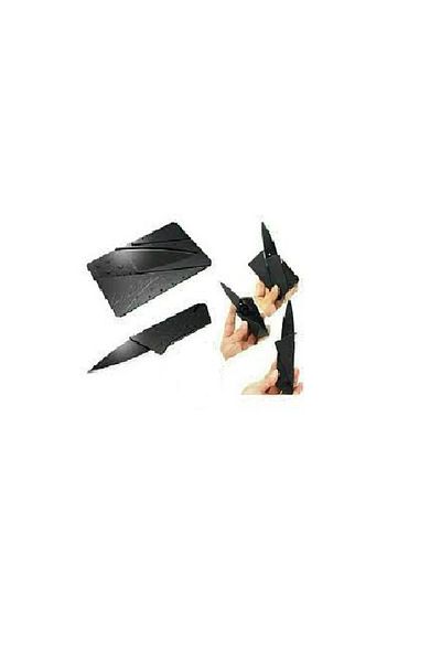 Generic 5-piece credit card-sized folding knife