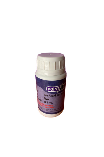 Point Siyah Kumaş Ve Bez Ayakkabı Boyası 125 gr