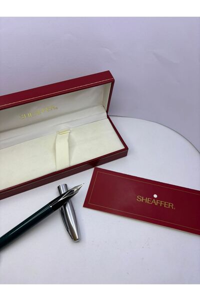 Sheaffer Sheffer Yarı Krom Dolmakalem Yeşil M Uç
