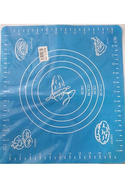 Generic Silicone Pastry Dough Rolling Mat Non-Stick Reusable Pad