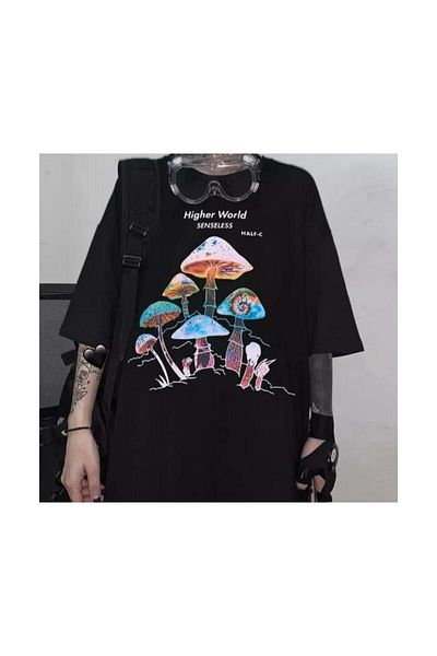 Köstebek Μπλουζάκι Unisex Higher World Mushrooms