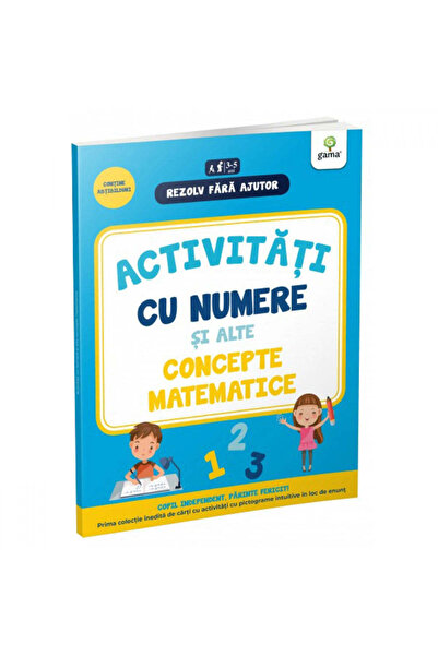 Gama Activități cu numere și alte concepte matematice 3-4 ani/Rezolvați fără ajutor!