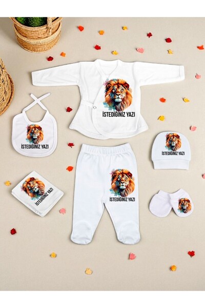 lili hediyelik Modern Lion Baby Hospital Out Baby Girl Baby Boy Hospital Out ...