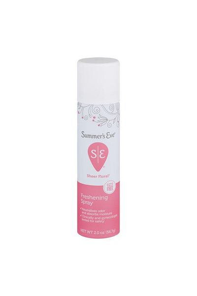 Summer's Eve Freshening Spray Deodorant, Sheer Floral 2 Oz