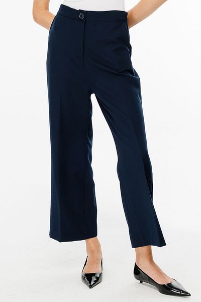 Hooopstore DOUBLE PANT - NAVY BLUE
