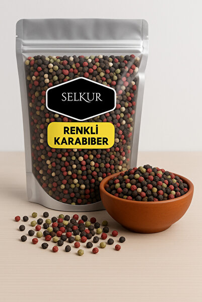 SELKUR Renkli Karabiber 150gr Mix-tane