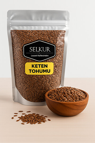 SELKUR Keten Tohumu 100gr (tane, Elenmiş, Katkısız )