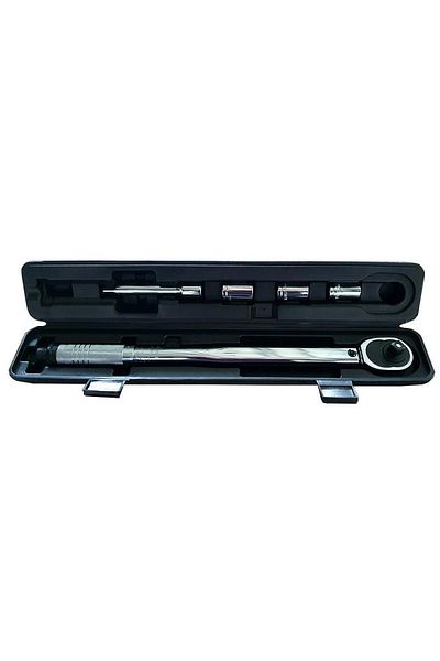 Euro Quip Torque Wrench Kit, 28-210nm, Tubular Wrenches And Extension, 1/2", Euroquip