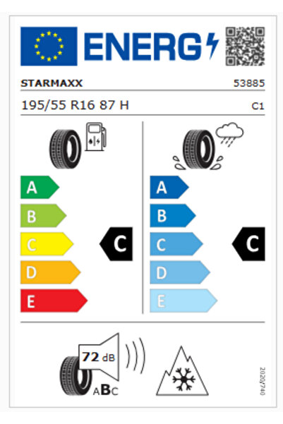 Starmaxx Maxx Out ST582 195/55R16 87H M+S 3PMSF Oto 4 Mevsim Lastiği (Üretim Yılı: 2025)