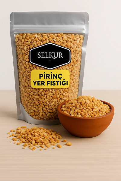 SELKUR Pirinç Yer Fıstığı Içi 500gr %100 Taze & Lezzetli