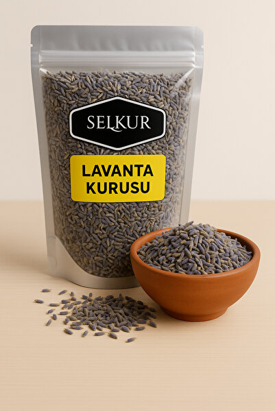 SELKUR Lavanta Kurusu 100gr (DOĞAL,BOYASIZ)