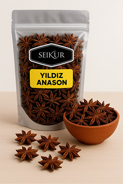 SELKUR Yıldız Anason 50gr Star Anise Whole