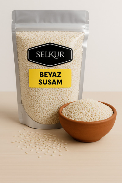 SELKUR Beyaz Susam 50GR