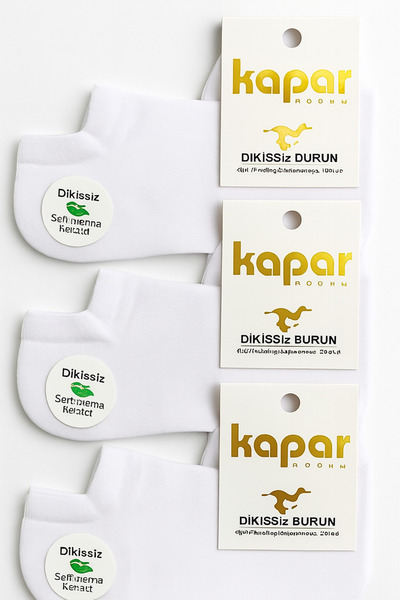 Polo Seamless Toe Invisible Socks Soft Wash Scented 3Pcs