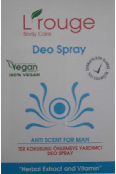 L'ROUGE L’rouge Deo Spray For Woman / For Man 2'li Set Ter Kokusu Giderici