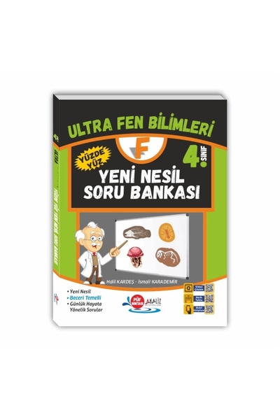 ANALİZ YAYINCILIK 4.sınıf Ultra Fen Bilimleri Yeni Nesil Soru Bankası